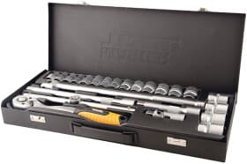 Набор торцевых головок и комплектующих MasterTool 78-4124 1/2" (24 пр.)