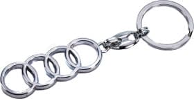 Брелок AutoTechteile с логотипом Audi серый AU3