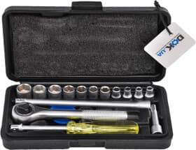 Набор торцевых головок и комплектующих Grad 6003045 1/4" (16 пр.)