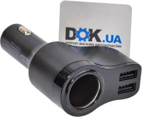 Разветвитель прикуривателя с USB Pulso SC-1528C