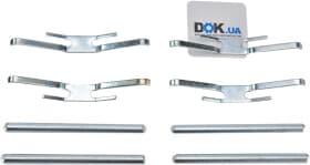 Компоненти дискових гальмівних колодок Компоненти дискових гальмівних колодок