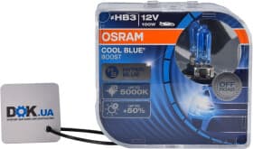 Автолампа Osram Cool Blue Boost HB3 P20d 85 W 90 W 100 W світло-блакитна 69005cbbhcb