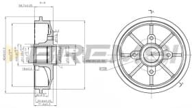 Тормозной барабан