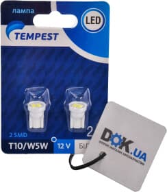 Автолампа Tempest T10 TP-210T10-12V