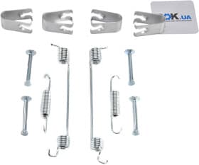 Монтажный комплект барабанных тормозных колодок Монтажный комплект барабанных тормозных колодок