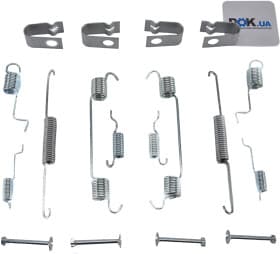 Монтажный комплект барабанных тормозных колодок Монтажный комплект барабанных тормозных колодок
