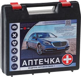 Аптечка автомобильная Фарммедальянс АМА-1 в жестком чехле 000016