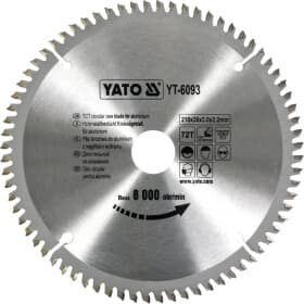 Круг отрезной Yato YT-6093 210 мм