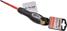 Отвертка диэлектрическая Intertool VT3204 SL 4