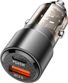 USB зарядка в авто Borofone BZ20A Smart 6941991101625