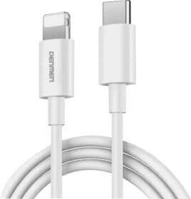 Кабель Denmen D10L DM-D10L-WH Apple Lightning - type-C 1 м