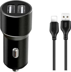 USB зарядка в авто XO TZ09 XO-TZ09L-BK