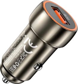 USB зарядка в авто Hoco Z46 Blue shield 6931474770271