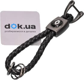 Брелок Vitol с логотипом Renault черный 52656