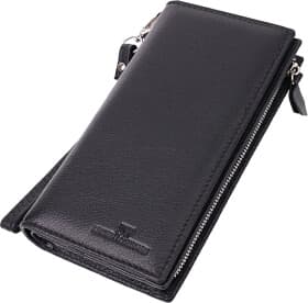 Клатч ST Leather 22532 без логотипа авто черный