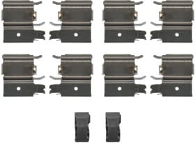 Комплектующие дисковых тормозных колодок Комплектующие дисковых тормозных колодок