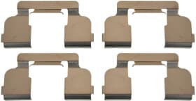 Комплектующие дисковых тормозных колодок Комплектующие дисковых тормозных колодок