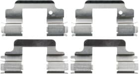 Компоненти дискових гальмівних колодок