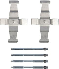 Монтажный комплект барабанных тормозных колодок Монтажный комплект барабанных тормозных колодок