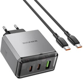 Сетевое зарядное устройство Borofone BN22 Lena 6941991114618 45 Вт