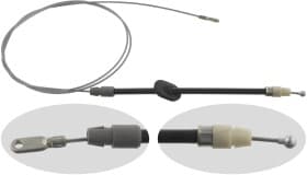 Трос ручного гальма