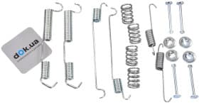 Монтажний комплект барабанних гальмівних колодок