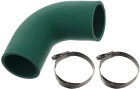 Патрубок радиатора системы охлаждения двигателя