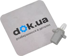 Автолампа Narva T5 BAX8,3d 1,2 W прозрачная 17038