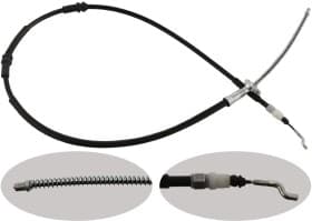 Трос ручного гальма