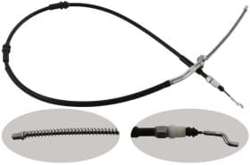 Трос ручного гальма