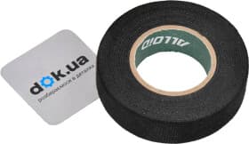 Изолента Alloid Антискрип FIT-3001910 черный ткань 19 мм х 10 м