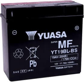 Аккумулятор Yuasa 6 CT-19-R Super MF Pafecta YT19BL-BS