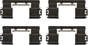 Компоненти дискових гальмівних колодок Компоненти дискових гальмівних колодок