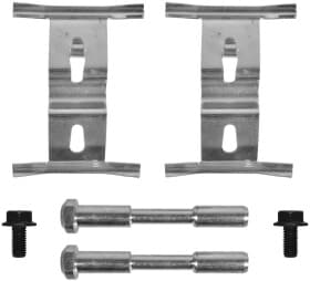 Компоненти дискових гальмівних колодок