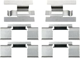 Компоненти дискових гальмівних колодок