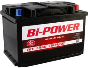 Аккумулятор Bi-Power 6 CT-75-R S+ KLVRW075-00