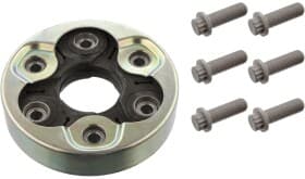 Демпферна муфта карданного валу