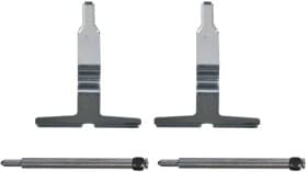 Комплектующие дисковых тормозных колодок Комплектующие дисковых тормозных колодок