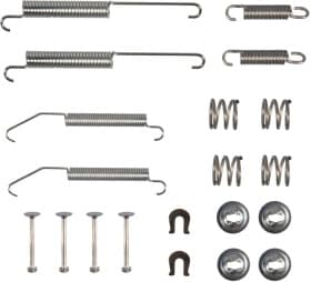 Монтажный комплект барабанных тормозных колодок Монтажный комплект барабанных тормозных колодок