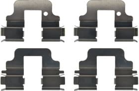 Компоненти дискових гальмівних колодок