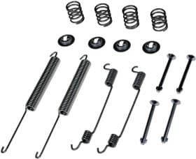 Монтажный комплект барабанных тормозных колодок Монтажный комплект барабанных тормозных колодок