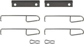 Компоненти дискових гальмівних колодок Компоненти дискових гальмівних колодок