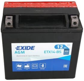 Акумулятор Exide 6 CT-12-L AGM YTX14-BS