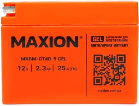 Акумулятор Maxion 6 CT-2,3-L MXBM-GT4B-5GEL