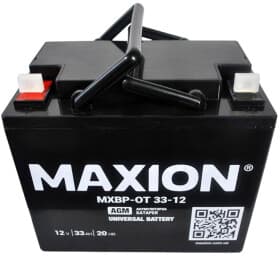 Аккумулятор для ИБП Maxion MXBPOT3312 33 Ач 12 V Аккумулятор для ИБП Maxion MXBPOT3312 33 Ач 12 V