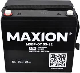 Аккумулятор для ИБП Maxion MXBPOT5512 55 Ач 12 V Аккумулятор для ИБП Maxion MXBPOT5512 55 Ач 12 V