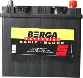 Акумулятор Berga 6 CT-60-R Basic Block 5604120517902