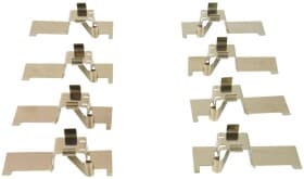 Комплектующие дисковых тормозных колодок Комплектующие дисковых тормозных колодок