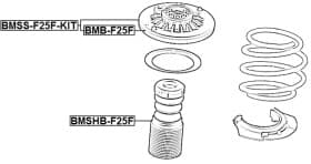 Опорный подшипник амортизатора Опорный подшипник амортизатора
