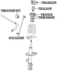 Опорный подшипник амортизатора